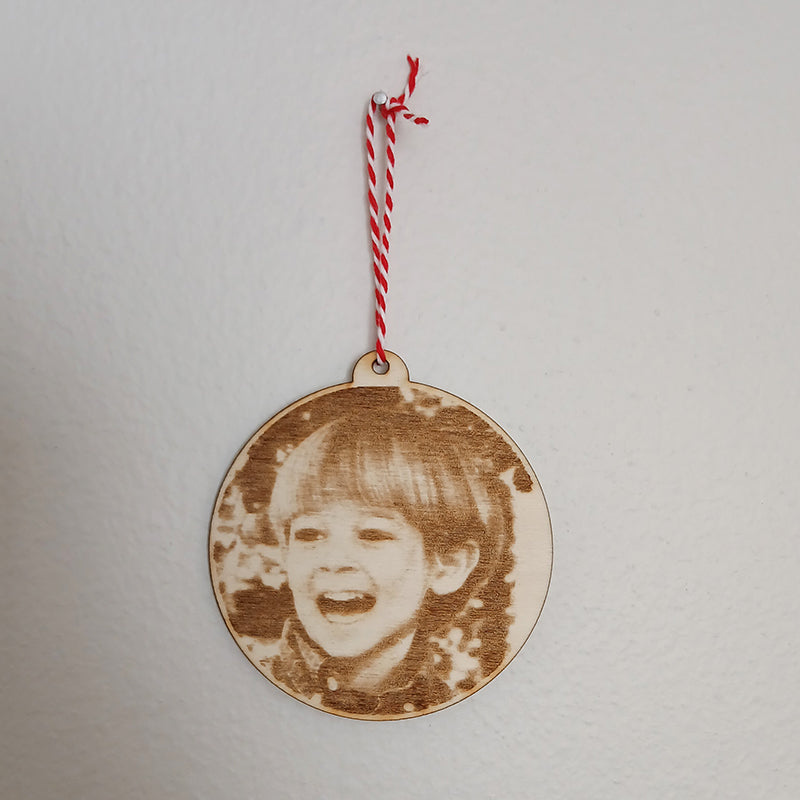 Family Ornament - Wood - Single