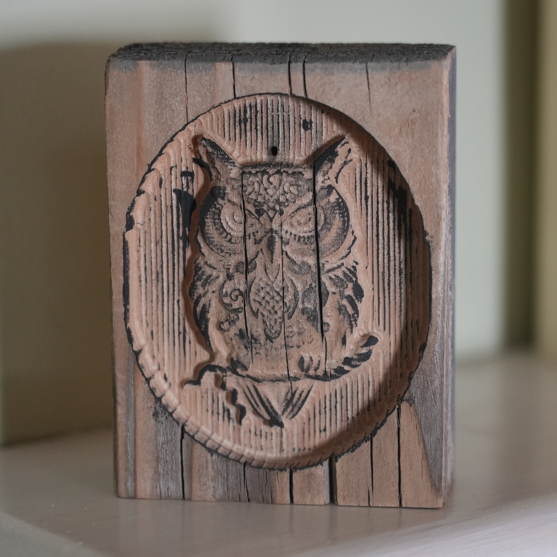 Owl Carving